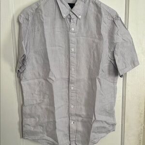 Club Monaco Short Sleeve Button Down
